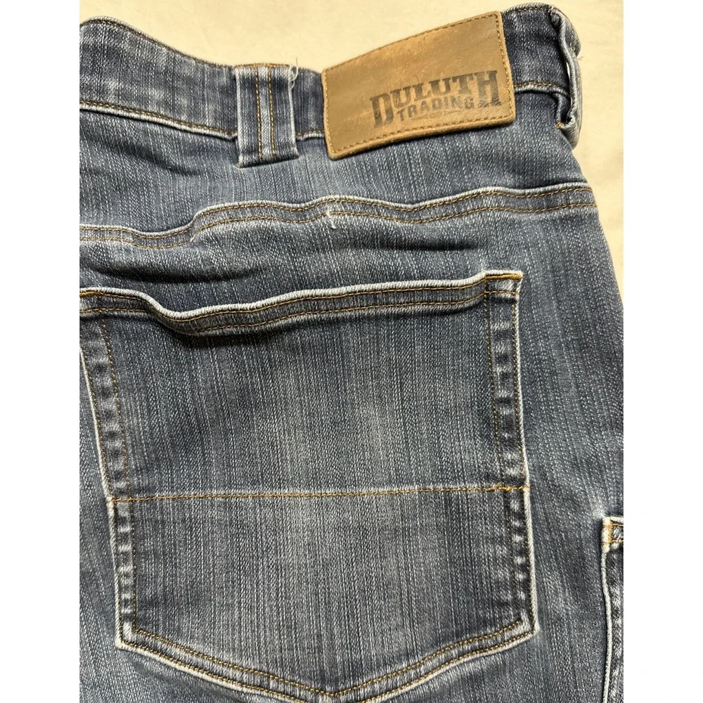 Duluth Trading Co Jeans  40x32 Ballroom Double Flex Standard Fit Denim Carpenter